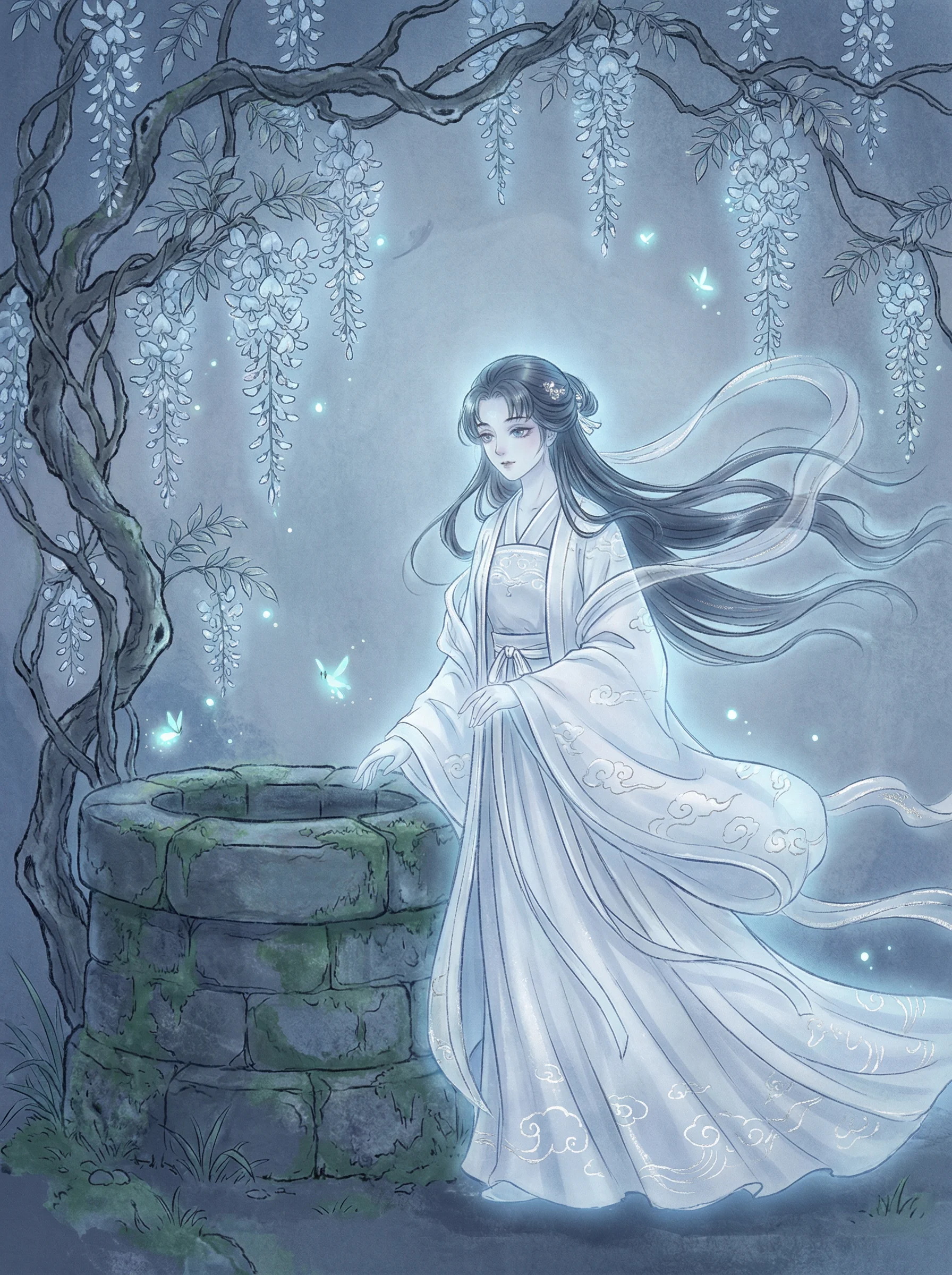 聂小倩 - 桥本美步 聊斋女鬼动漫角色